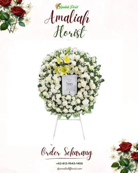 Krans Bunga Duka Ciporos